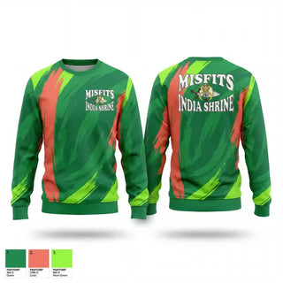 Crew Neck Sweatshirt, Misfits, , Teamtime, Team time, sublimation, custom sports apparel, team uniforms, spirit wear, spiritwear, sports uniforms, custom shirts, team store, custom team store, fundraiser sports, apparel fundraiser