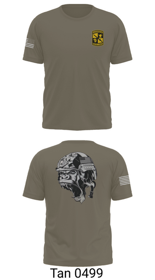 Old School Cotton Feel Shirt, Gorilla battalion, , Teamtime, Team time, sublimation, custom sports apparel, team uniforms, spirit wear, spiritwear, sports uniforms, custom shirts, team store, custom team store, fundraiser sports, apparel fundraiser