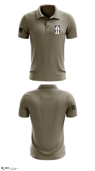 Short Sleeve Performance Polo, 76th IBCT, , Teamtime, Team time, sublimation, custom sports apparel, team uniforms, spirit wear, spiritwear, sports uniforms, custom shirts, team store, custom team store, fundraiser sports, apparel fundraiser