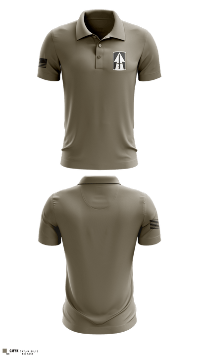 76th IBCT 84718012 Short Sleeve Performance Polo - 2