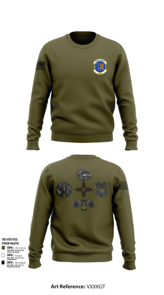 Crew Neck Sweatshirt, 49 LRS, Air Force, Teamtime, Team time, sublimation, custom sports apparel, team uniforms, spirit wear, spiritwear, sports uniforms, custom shirts, team store, custom team store, fundraiser sports, apparel fundraiser