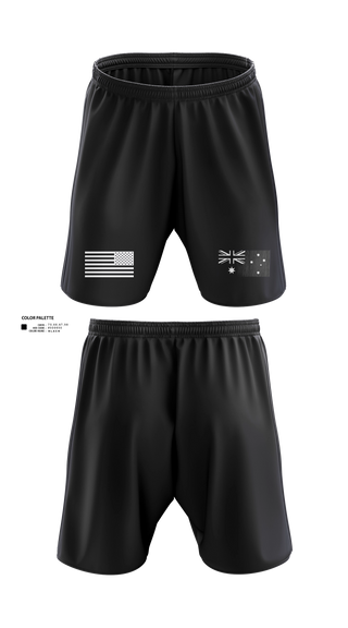 Athletic Shorts With Pockets, R.A.N, Navy, Teamtime, Team time, sublimation, custom sports apparel, team uniforms, spirit wear, spiritwear, sports uniforms, custom shirts, team store, custom team store, fundraiser sports, apparel fundraiser