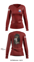 USS Jefferson City 53236918 Women's Long Sleeve V-neck Shirt - 13