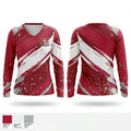 Holy Cross Prep Academy 90650962 Women's Long Sleeve V-neck Shirt - 1