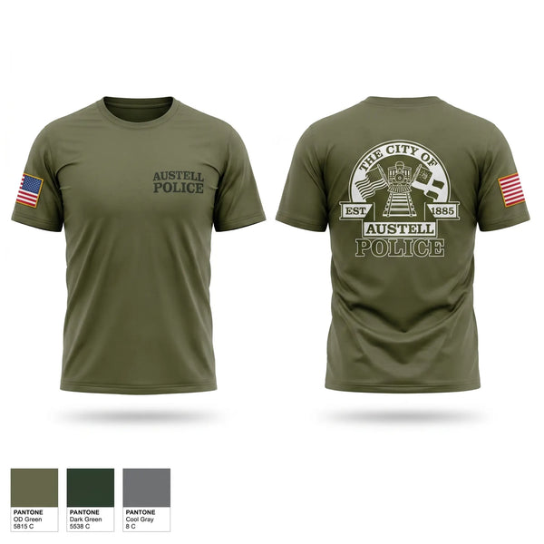 Old School Cotton Feel Shirt, Austell police, Police, Teamtime, Team time, sublimation, custom sports apparel, team uniforms, spirit wear, spiritwear, sports uniforms, custom shirts, team store, custom team store, fundraiser sports, apparel fundraiser