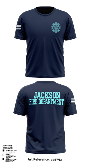 Short Sleeve Performance Shirt, Jackson Fire Department, Fire Department, Teamtime, Team time, sublimation, custom sports apparel, team uniforms, spirit wear, spiritwear, sports uniforms, custom shirts, team store, custom team store, fundraiser sports, apparel fundraiser