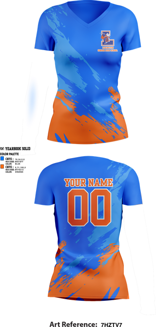 Womens Short Sleeve Vneck Shirt, Lexington Senior High School Volleyball, Women's Volleyball, Teamtime, Team time, sublimation, custom sports apparel, team uniforms, spirit wear, spiritwear, sports uniforms, custom shirts, team store, custom team store, fundraiser sports, apparel fundraiser