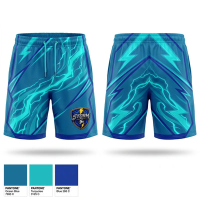 Storm F.C. Athletic Shorts With Pockets - 1