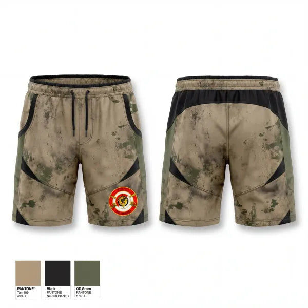 Athletic Shorts With Pockets, E Trp, 6-1 CAV, Army, Teamtime, Team time, sublimation, custom sports apparel, team uniforms, spirit wear, spiritwear, sports uniforms, custom shirts, team store, custom team store, fundraiser sports, apparel fundraiser