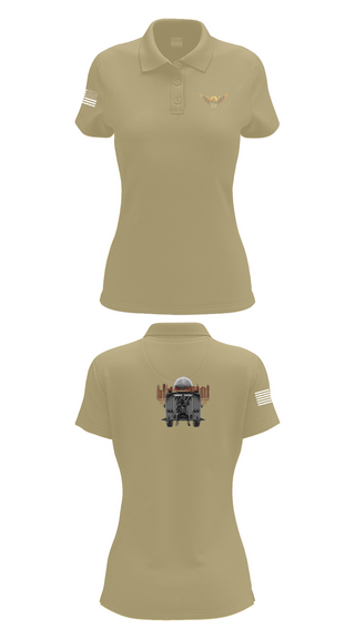 Womens Short Sleeve Performance Polo, CHP- GGD WST, , Teamtime, Team time, sublimation, custom sports apparel, team uniforms, spirit wear, spiritwear, sports uniforms, custom shirts, team store, custom team store, fundraiser sports, apparel fundraiser