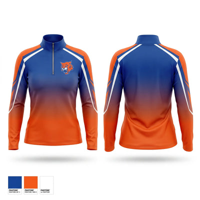 Hardee Wildcats Quarter Zip Jacket - 1