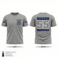 Highspire Fire Department 83905222 Old School Cotton Feel Shirt - 1