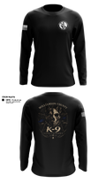 Williamson County K-9 Unit 61975120 Long Sleeve Performance Shirt - 11