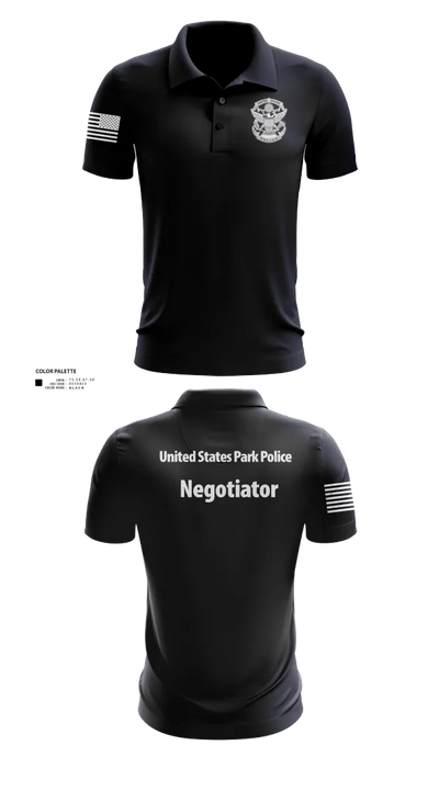 Crisis Negotiations Team 48529497 Short Sleeve Performance Polo - 120