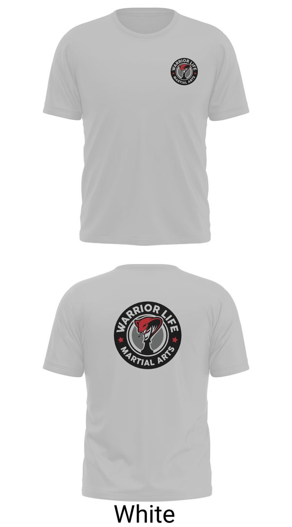 Short Sleeve Performance Shirt, Warrior Life Martial Arts, Wrestling, Teamtime, Team time, sublimation, custom sports apparel, team uniforms, spirit wear, spiritwear, sports uniforms, custom shirts, team store, custom team store, fundraiser sports, apparel fundraiser