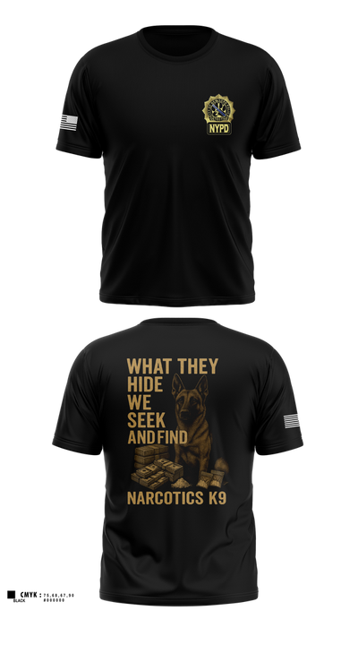 Narcotics K9 63808896 Old School Cotton Feel Shirt - 2