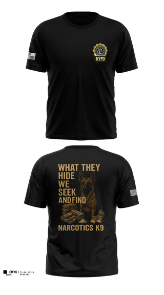 Short Sleeve Performance Shirt, Narcotics K9, , Teamtime, Team time, sublimation, custom sports apparel, team uniforms, spirit wear, spiritwear, sports uniforms, custom shirts, team store, custom team store, fundraiser sports, apparel fundraiser