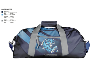 Duffle Bag, Franklin Learning Center Basketball, Women's Basketball, Teamtime, Team time, sublimation, custom sports apparel, team uniforms, spirit wear, spiritwear, sports uniforms, custom shirts, team store, custom team store, fundraiser sports, apparel fundraiser