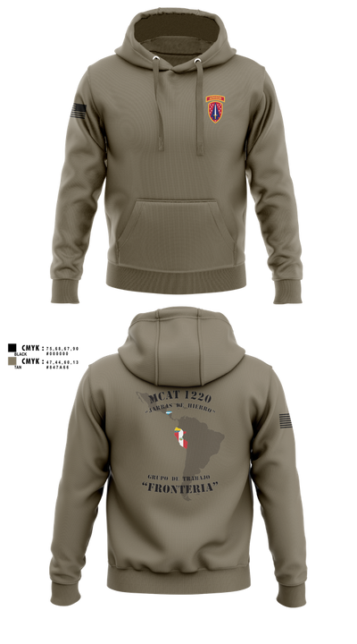 MCAT 1220 (DEPLOYMENT SHIRT) 37484556 Hoodie - 1