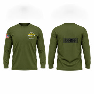 Long Sleeve Performance Shirt, Brown County Sheriff's Office, Police, Teamtime, Team time, sublimation, custom sports apparel, team uniforms, spirit wear, spiritwear, sports uniforms, custom shirts, team store, custom team store, fundraiser sports, apparel fundraiser