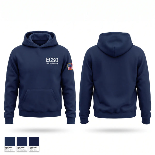 Hoodie, ECSO JAIL/DISPATCH, Police, Teamtime, Team time, sublimation, custom sports apparel, team uniforms, spirit wear, spiritwear, sports uniforms, custom shirts, team store, custom team store, fundraiser sports, apparel fundraiser