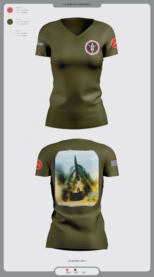 Womens Short Sleeve Vneck Shirt, , Army, Teamtime, Team time, sublimation, custom sports apparel, team uniforms, spirit wear, spiritwear, sports uniforms, custom shirts, team store, custom team store, fundraiser sports, apparel fundraiser