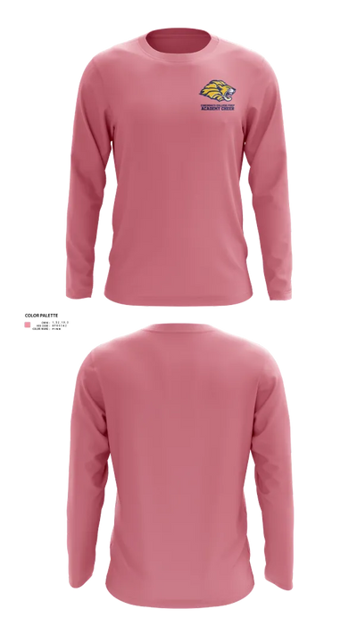 Cincinnati College Prep Academy Cheer 92441891 Long Sleeve Performance Shirt 50