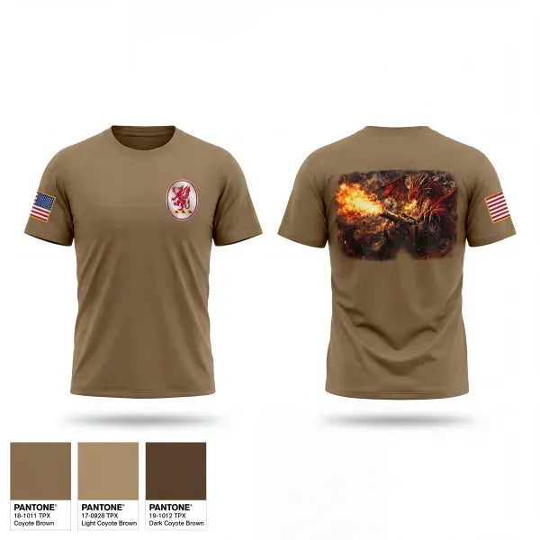 Old School Cotton Feel Shirt, 3-13th 66th FSC, Army, Teamtime, Team time, sublimation, custom sports apparel, team uniforms, spirit wear, spiritwear, sports uniforms, custom shirts, team store, custom team store, fundraiser sports, apparel fundraiser