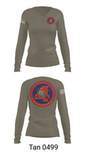 Combat Logistics Battalion 4 46395084 Women's Long Sleeve V-neck Shirt - 77