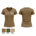 702nd ECC Women's Short Sleeve V-neck Shirt - 1