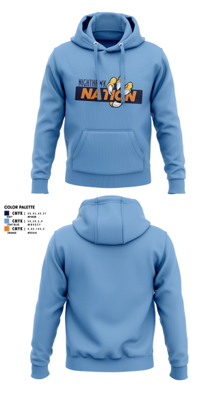 Hoodie, Herbert Akins Road Middle School, Track & Field, Teamtime, Team time, sublimation, custom sports apparel, team uniforms, spirit wear, spiritwear, sports uniforms, custom shirts, team store, custom team store, fundraiser sports, apparel fundraiser