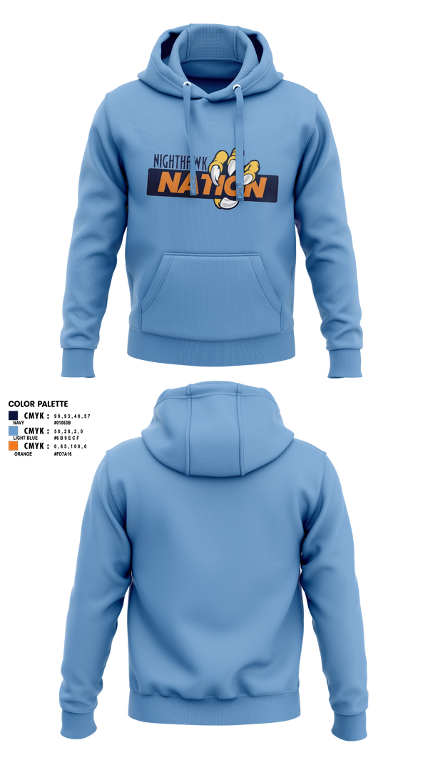 Hoodie, Herbert Akins Road Middle School, Track & Field, Teamtime, Team time, sublimation, custom sports apparel, team uniforms, spirit wear, spiritwear, sports uniforms, custom shirts, team store, custom team store, fundraiser sports, apparel fundraiser
