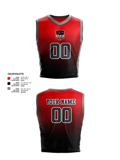 Dixie Skills Academy Mens Basketball Jersey - 21