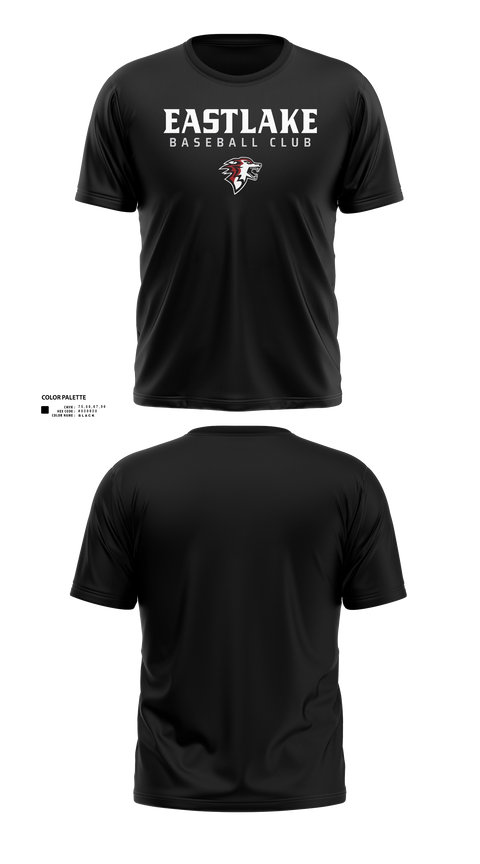 Old School Cotton Shirt, Eastlake, Baseball, Teamtime, Team time, sublimation, custom sports apparel, team uniforms, spirit wear, spiritwear, sports uniforms, custom shirts, team store, custom team store, fundraiser sports, apparel fundraiser