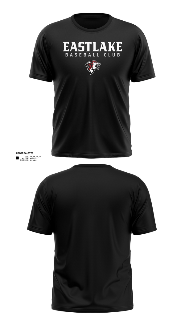 Old School Cotton Shirt, Eastlake, Baseball, Teamtime, Team time, sublimation, custom sports apparel, team uniforms, spirit wear, spiritwear, sports uniforms, custom shirts, team store, custom team store, fundraiser sports, apparel fundraiser