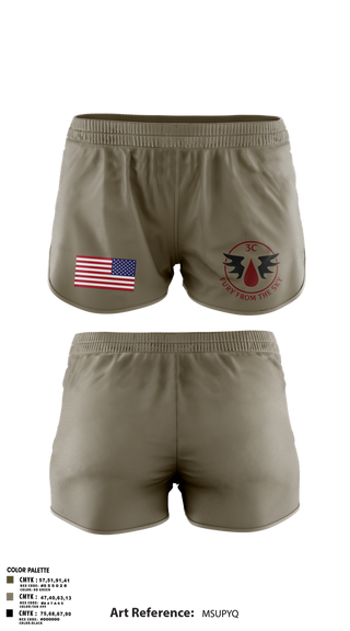 Ranger Panties, CCo, 1-508PIR (OG), Army, Teamtime, Team time, sublimation, custom sports apparel, team uniforms, spirit wear, spiritwear, sports uniforms, custom shirts, team store, custom team store, fundraiser sports, apparel fundraiser
