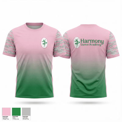Harmony Dance Academy 63895879 Short Sleeve Performance Shirt - 2
