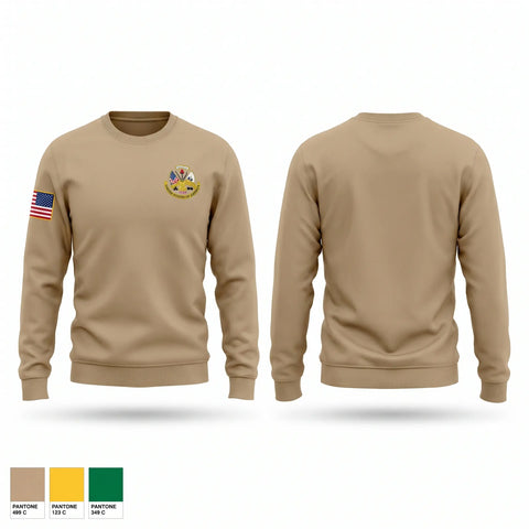 Crew Neck Sweatshirt, 75 Ranger regiment, Army, Teamtime, Team time, sublimation, custom sports apparel, team uniforms, spirit wear, spiritwear, sports uniforms, custom shirts, team store, custom team store, fundraiser sports, apparel fundraiser