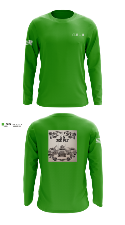 CLB-11 21730223 Long Sleeve Performance Shirt 2