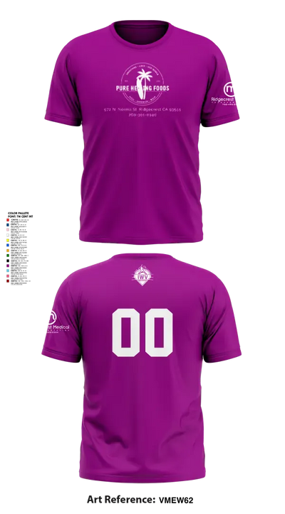 IWV Youth Softball 66650768 Short Sleeve Performance Shirt - 54