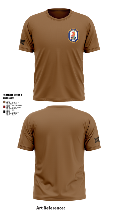 USS CHOSIN 15213458 Short Sleeve Performance Shirt - 3
