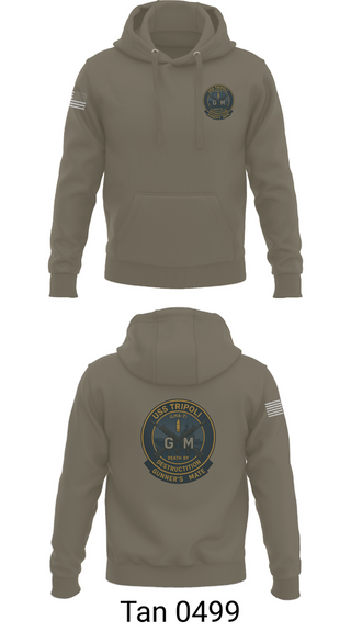 Hoodie, USS TRIPOLI, , Teamtime, Team time, sublimation, custom sports apparel, team uniforms, spirit wear, spiritwear, sports uniforms, custom shirts, team store, custom team store, fundraiser sports, apparel fundraiser