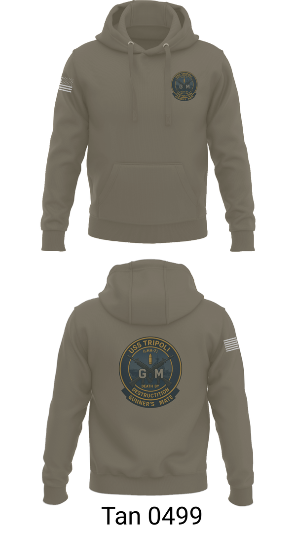 Hoodie, USS TRIPOLI, , Teamtime, Team time, sublimation, custom sports apparel, team uniforms, spirit wear, spiritwear, sports uniforms, custom shirts, team store, custom team store, fundraiser sports, apparel fundraiser