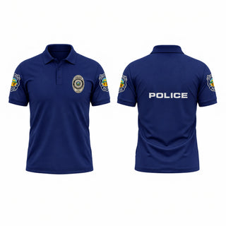 Short Sleeve Performance Polo, Struthers Police, Police, Teamtime, Team time, sublimation, custom sports apparel, team uniforms, spirit wear, spiritwear, sports uniforms, custom shirts, team store, custom team store, fundraiser sports, apparel fundraiser