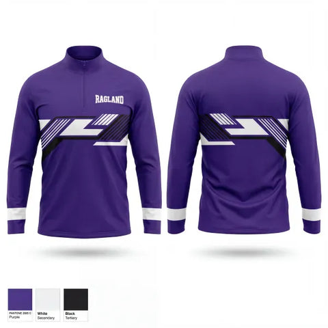 Quarter Zip Jacket, Ragland 12u, Baseball, Teamtime, Team time, sublimation, custom sports apparel, team uniforms, spirit wear, spiritwear, sports uniforms, custom shirts, team store, custom team store, fundraiser sports, apparel fundraiser