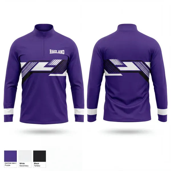 Quarter Zip Jacket, Ragland 12u, Baseball, Teamtime, Team time, sublimation, custom sports apparel, team uniforms, spirit wear, spiritwear, sports uniforms, custom shirts, team store, custom team store, fundraiser sports, apparel fundraiser