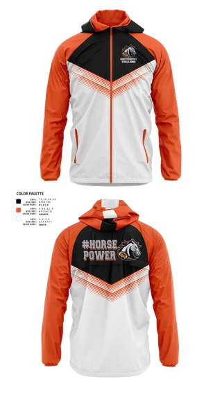 Windbreaker, Southwest Stallions, , Teamtime, Team time, sublimation, custom sports apparel, team uniforms, spirit wear, spiritwear, sports uniforms, custom shirts, team store, custom team store, fundraiser sports, apparel fundraiser