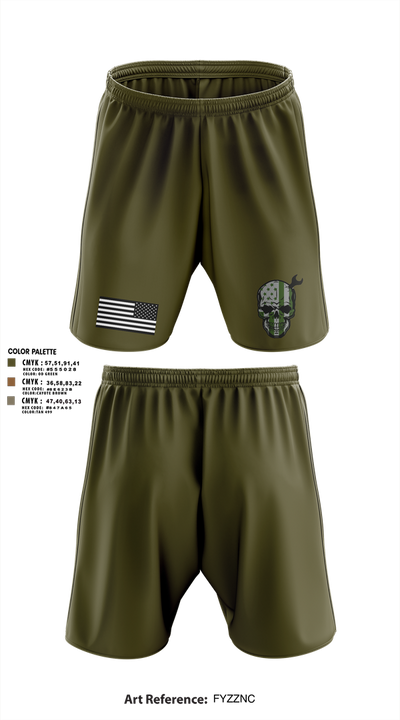 Fco 3-4AHB 30647083 Athletic Shorts With Pockets - 4