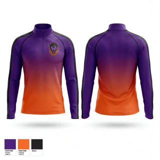 Quarter Zip Jacket, West Orlando Jags Jakkboyz, , Teamtime, Team time, sublimation, custom sports apparel, team uniforms, spirit wear, spiritwear, sports uniforms, custom shirts, team store, custom team store, fundraiser sports, apparel fundraiser