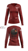 NDWFD 51 Women's Long Sleeve V-neck Shirt - 22